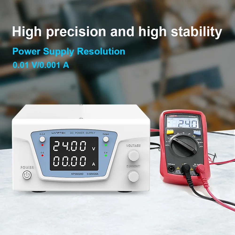 Wanptek RS485/RS232 Lab Progra - огляд і ціна Programmable Dc Power Supply 60V 10A